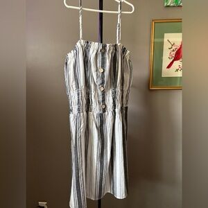 Striped Sleeveless Dress